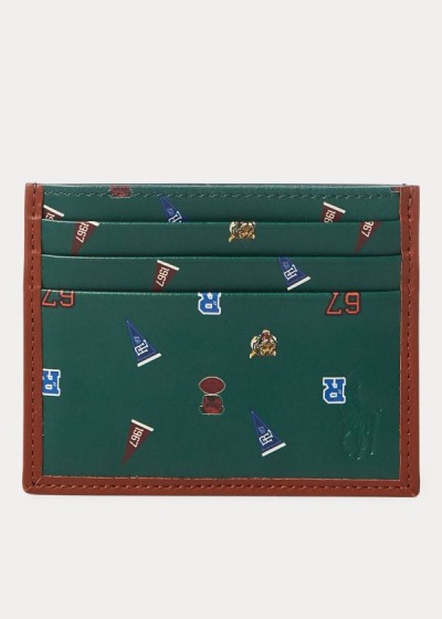 Porta Tarjetas Polo Ralph Lauren Hombre Marrom - Leather - ULSBW2465